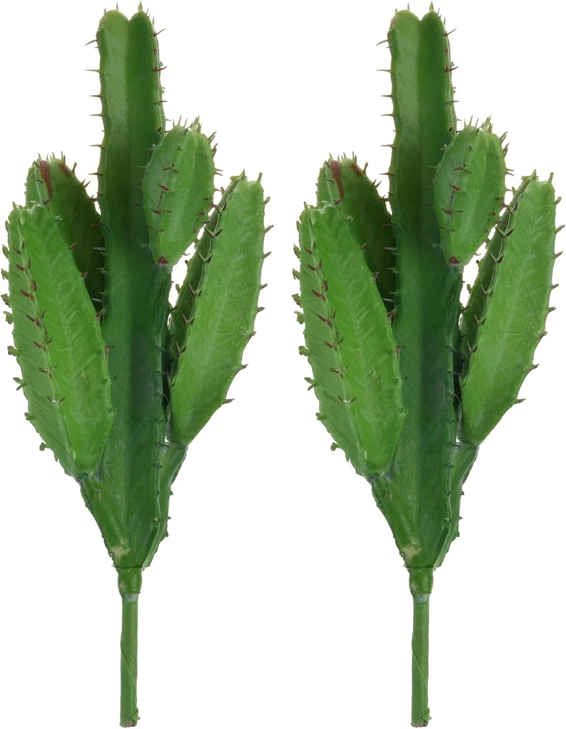 2Pcs Real Looking Artificial Cactus Plant DIY Material for Home Decorat